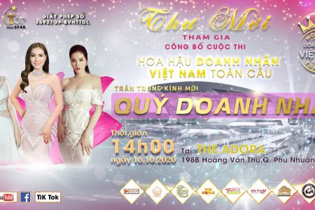 Hoa Hậu Doanh Nhân Việt Nam Toàn Cầu chính thức khởi động