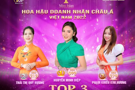 Cuộc đua căng thẳng cho vị trí dẫn đầu trên BXH Hoa hậu Doanh nhân Châu Á Việt Nam 2022
