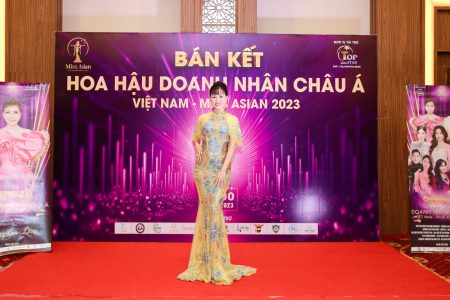 Hoa hậu Võ Thu Sương ngồi ghế cố vấn Hoa hậu Doanh nhân Châu Á Việt Nam 2023