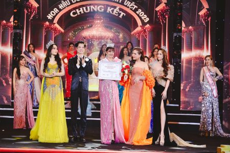 Nữ doanh nhân Hà Nội Lê Thị Bình đăng quang danh vị Á hậu 3 Hoa hậu Doanh nhân Đất Việt 2023