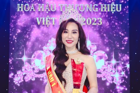 Chung kết Hoa hậu Thương hiệu Việt Nam 2023: Doanh nhân Phạm Thị Phượng là Á hậu 1